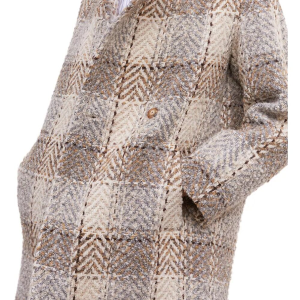 GERARD DAREL Siana Printed Coat size 36, 6 US.